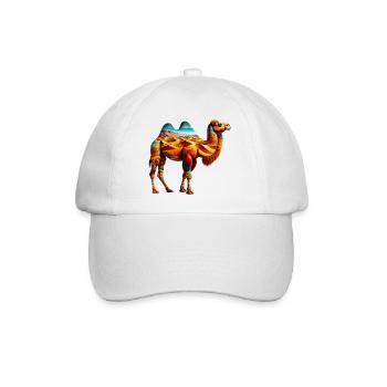 Kamel - Baseballkappe - Weiß/Weiß - Vorne