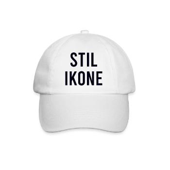 STIL IKONE - Baseballkappe - Weiß/Weiß - Vorne