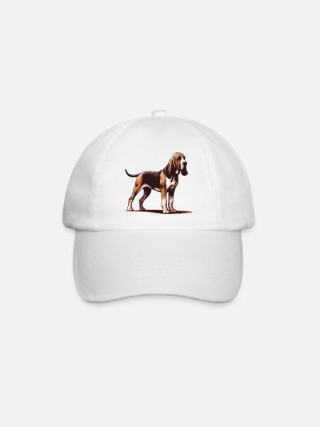 Bloodhound - Baseballkappe - Weiß/Weiß