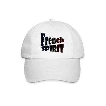 Französische Spirituose BBR - Baseballkappe - Weiß/Weiß - Vorne