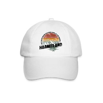 Heimatland Erzgebirge - Baseballkappe - Weiß/Weiß - Vorne