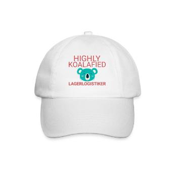 Lagerlogistiker Koalafied - Baseballkappe - Weiß/Weiß - Vorne