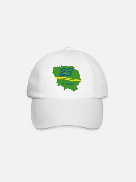 Creuse 23 - Baseballkappe - Weiß/Weiß