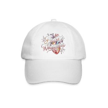 Cardiac Tech Heart Whisperer Pacemaker Technician - Baseballkappe - Weiß/Weiß - Vorne