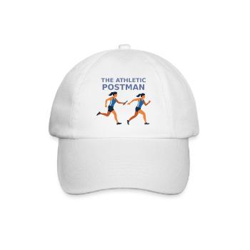 Athletischer Postbote Staffellauf - Baseballkappe - Weiß/Weiß - Vorne