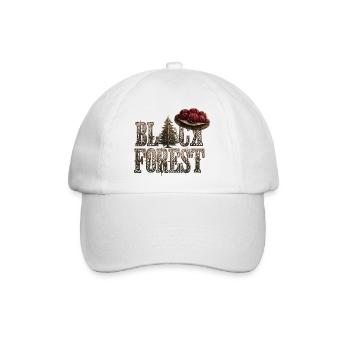 Black Forest - Baseballkappe - Weiß/Weiß - Vorne