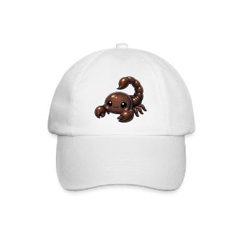 Skorpion - Baseballkappe - Weiß/Weiß - Vorne