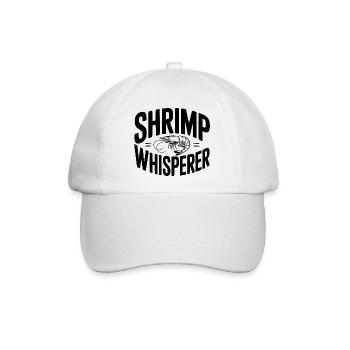 Shrimp Whisperer - Baseballkappe - Weiß/Weiß - Vorne