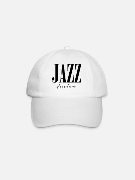 Jazz-Fusion - Baseballkappe - Weiß/Weiß