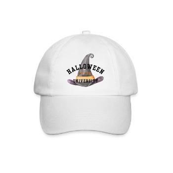 Hexenhut Uni Est. 2026 Halloween - Baseballkappe - Weiß/Weiß - Vorne