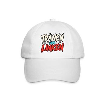 Tränen der Linken Linke Tränen - Baseballkappe - Weiß/Weiß - Vorne