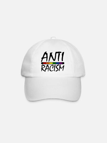 ANTIRASSISMUS - Baseballkappe - Weiß/Weiß