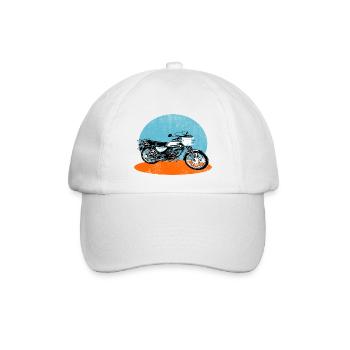 KS 50 Watercooled Zündapp Krad - Baseballkappe - Weiß/Weiß - Vorne