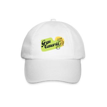 Gran Canaria - Baseballkappe - Weiß/Weiß - Vorne