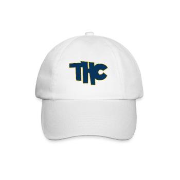 THC - Baseballkappe - Weiß/Weiß - Vorne