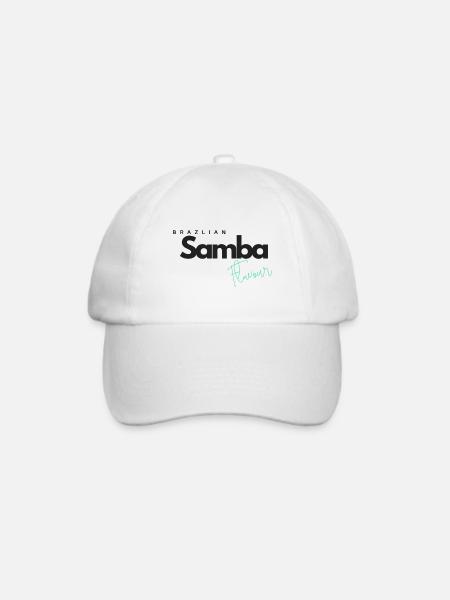 Brazilian Samba Flavour - Baseballkappe - Weiß/Weiß