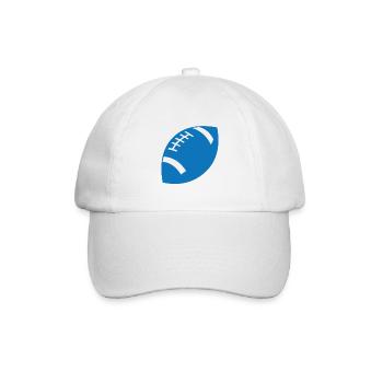 American Football / Rugby - Baseballkappe - Weiß/Weiß - Vorne