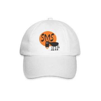 SMS Jackass - Baseballkappe - Weiß/Weiß - Vorne