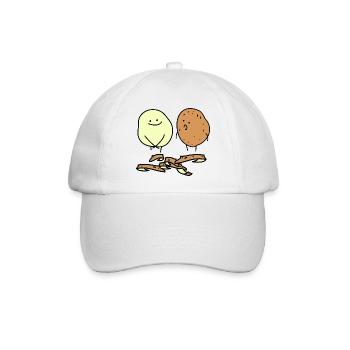 FKK (b) - Baseballkappe - Weiß/Weiß - Vorne