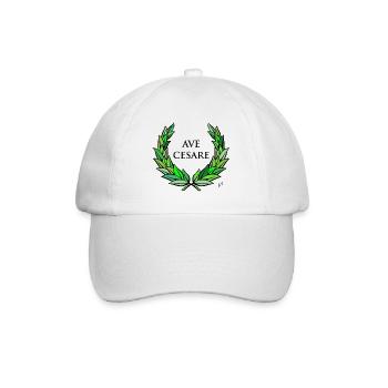 HABEN CAESAR - Baseballkappe - Weiß/Weiß - Vorne