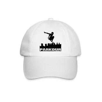 Parkour - Baseballkappe - Weiß/Weiß - Vorne
