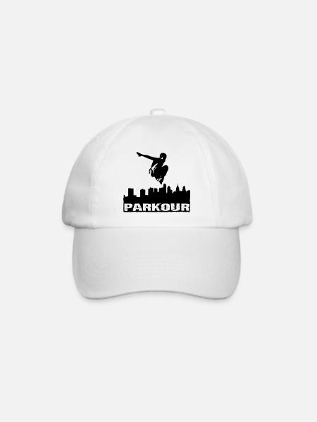 Parkour - Baseballkappe - Weiß/Weiß
