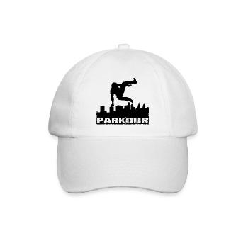Parkour - Baseballkappe - Weiß/Weiß - Vorne