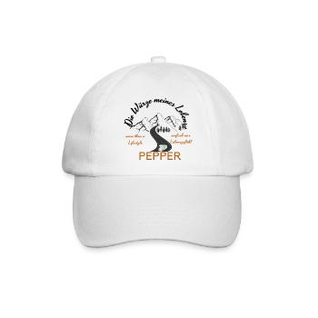 Wohnmobil Lifestyle - Baseballkappe - Weiß/Weiß - Vorne