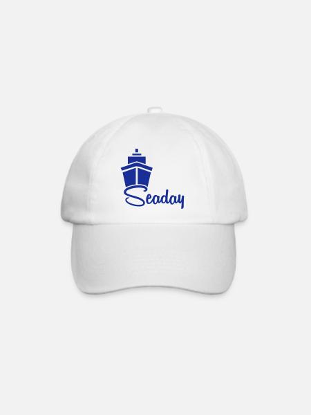 Seaday - Baseballkappe - Weiß/Weiß