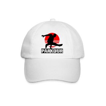 Parkour - Baseballkappe - Weiß/Weiß - Vorne