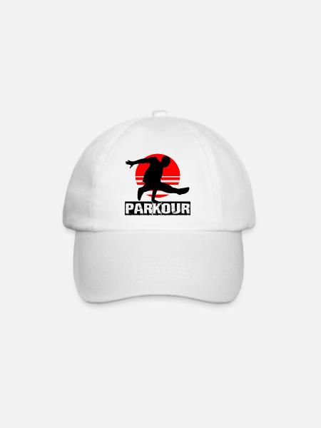 Parkour - Baseballkappe - Weiß/Weiß