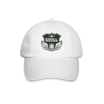 Kings of the Road - Baseballkappe - Weiß/Weiß - Vorne