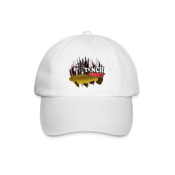 Schleie - Baseballkappe - Weiß/Weiß - Vorne