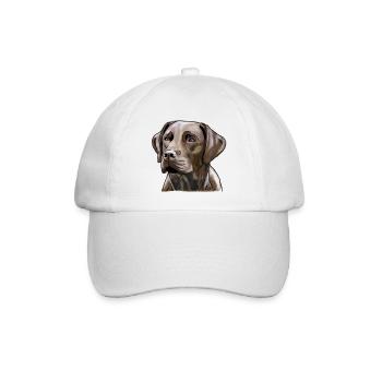 Labrador - Baseballkappe - Weiß/Weiß - Vorne