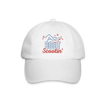 Boot Scootin - Baseballkappe - Weiß/Weiß - Vorne