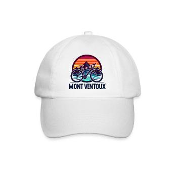 MONT VENTOUX Die Eroberung des Mont Ventoux - Baseballkappe - Weiß/Weiß - Vorne