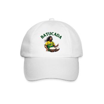 Batucada, Batucada-Spieler, Perkussion - Baseballkappe - Weiß/Weiß - Vorne