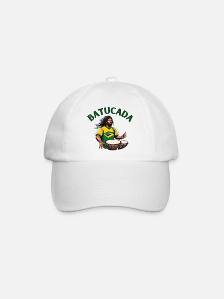 Batucada, Batucada-Spieler, Perkussion - Baseballkappe - Weiß/Weiß