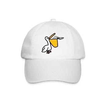 Raubvogel - Baseballkappe - Weiß/Weiß - Vorne