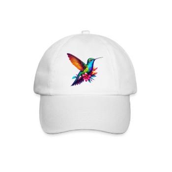 Kolibri - Baseballkappe - Weiß/Weiß - Vorne
