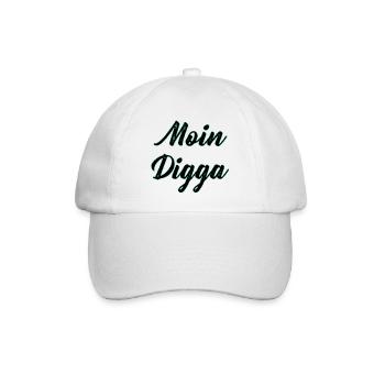 Digga - Baseballkappe - Weiß/Weiß - Vorne