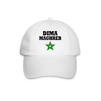 Dima maghreb - Baseballkappe - Weiß/Weiß - Vorne