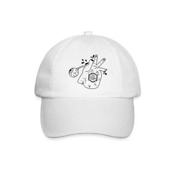 Organ(ic)perfume - Baseballkappe - Weiß/Weiß - Vorne
