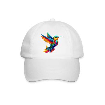 Kolibri - Baseballkappe - Weiß/Weiß - Vorne