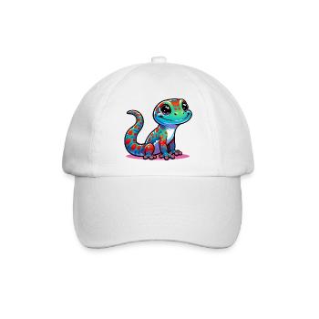 Gecko - Baseballkappe - Weiß/Weiß - Vorne