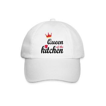 Weihnachtsgeschenke für Frauen - Baseballkappe - Weiß/Weiß - Vorne