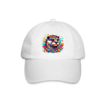 Otter - Baseballkappe - Weiß/Weiß - Vorne