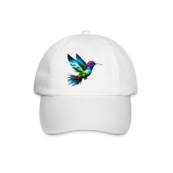 Kolibri - Baseballkappe - Weiß/Weiß - Vorne