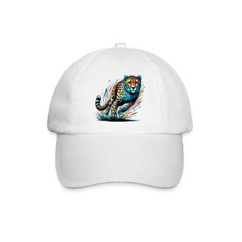 Gepard - Baseballkappe - Weiß/Weiß - Vorne