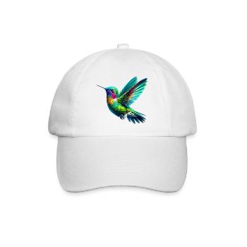 Kolibri - Baseballkappe - Weiß/Weiß - Vorne